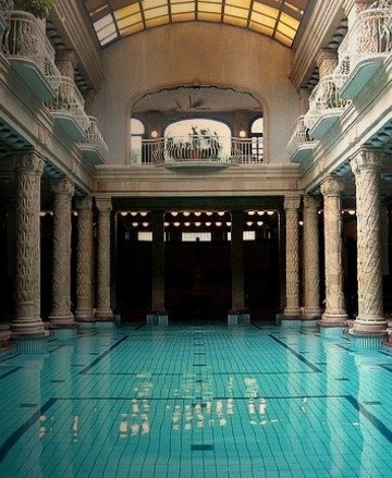 By Paula Soler-moya On Flickr.The Gellert Baths In Budapest, Hungary.