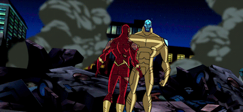 dcmultiverse:Wally West vs. Lex Luthor in Justice League Unlimited 2.12 ‘Divided We Fall’