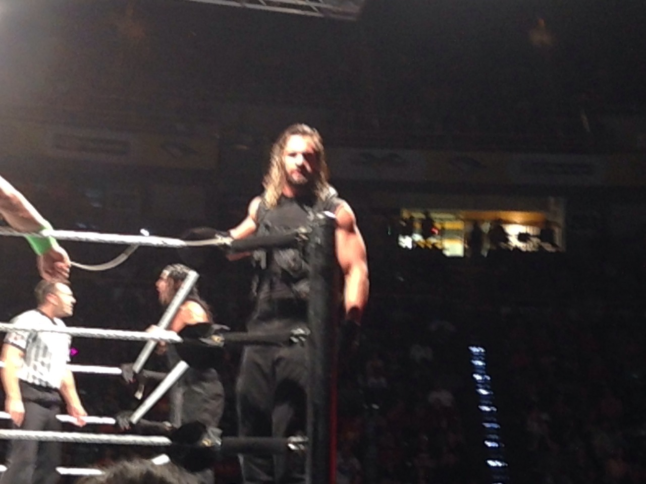 Seth Rollins posing for my camera tonight in Chattanooga