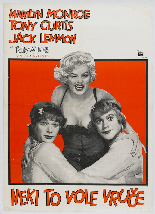 Yugoslav poster for Some Like It Hot (1959)