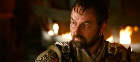 gameofthronesdaily:  No one threatens His Grace in the presence of the Kingsguard!