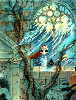 darksilenceinsuburbia:  David Catrow. Cinderella Skeleton..