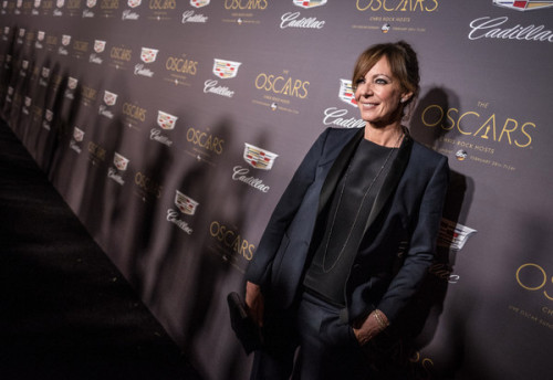 ajwonderland:Allison Janney attend the Cadillac Oscars Week Celebration at Chateau Marmont on Februa