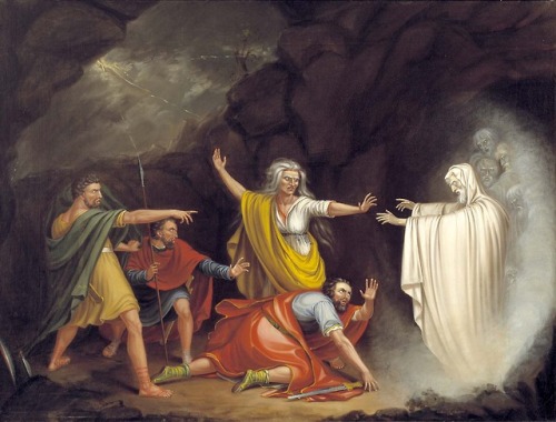 Saul and the Witch of Endor, William Sidney Mount, 1828