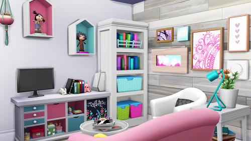 CUTE TEEN APARTMENT 2 bedrooms - 2-3 sims1 bathroom§48,654 (will be less when placed due to the