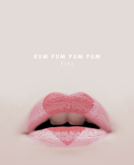 shabbitable:  Pink Tape // f(x) ½