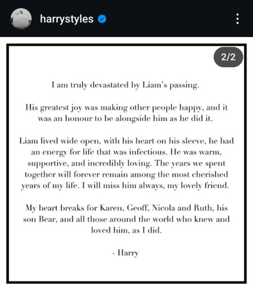 Harry Via Instagram