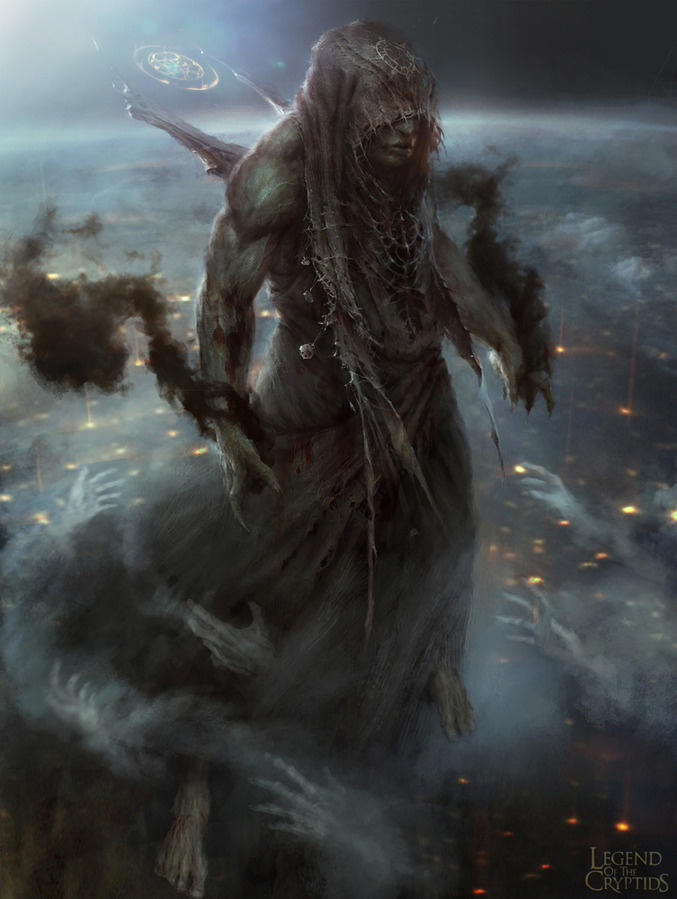 haggardcaptain:  Legend of the Cryptids art by nicponim 