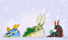 artsyaxolotl:Sea slug vibes~!