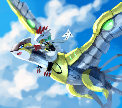 Raptorsparrowmon, Ignitemon