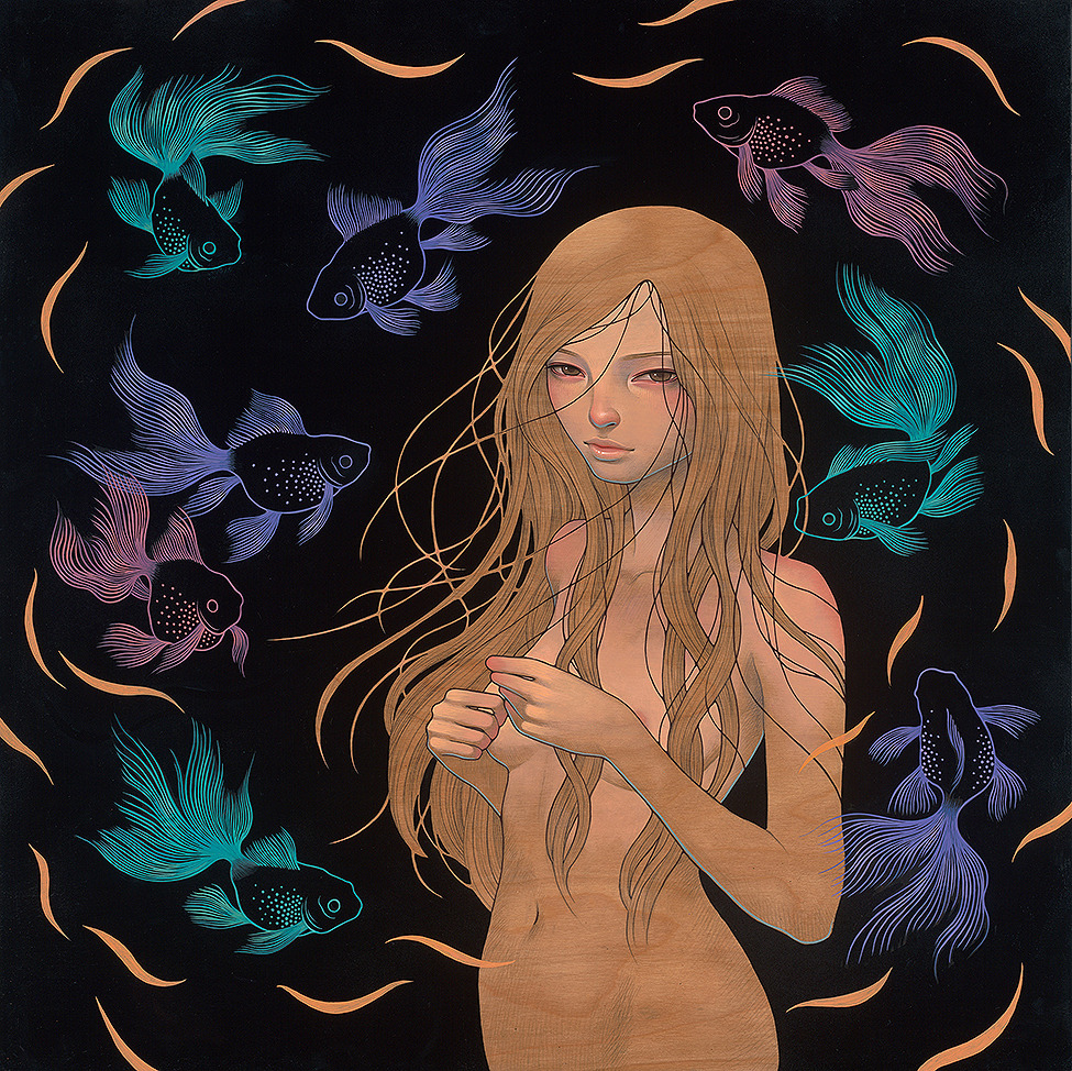 supersonicart:   Audrey Kawasaki. Audrey Kawasaki’s stunning series of paintings