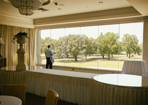 Lee admires the course - Kenner, LA