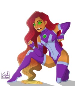 starfire-teentitans:Starfire rebirth &lt;3 &lt;3 &lt;3 &lt;3