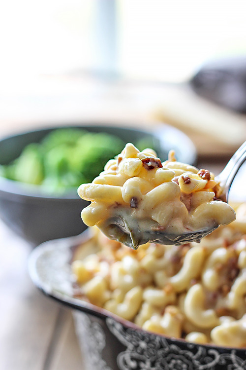 Porn photo do-not-touch-my-food:  Bacon Jalapeno Mac