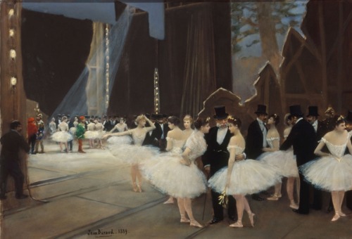 Jean Béraud - Les coulisses de l’Opéra de Paris (1889)