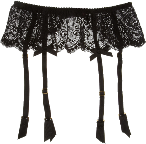 transparent-lingerie:  L’Agent by Agent Provocateur, suspender belt