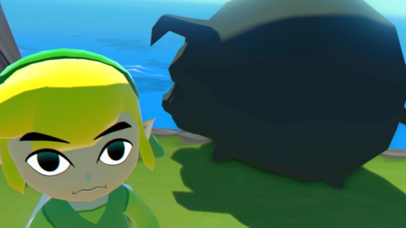 desertcolossus:  bearcoffee:  I threw the giant pig  rip in peace ganons mom 