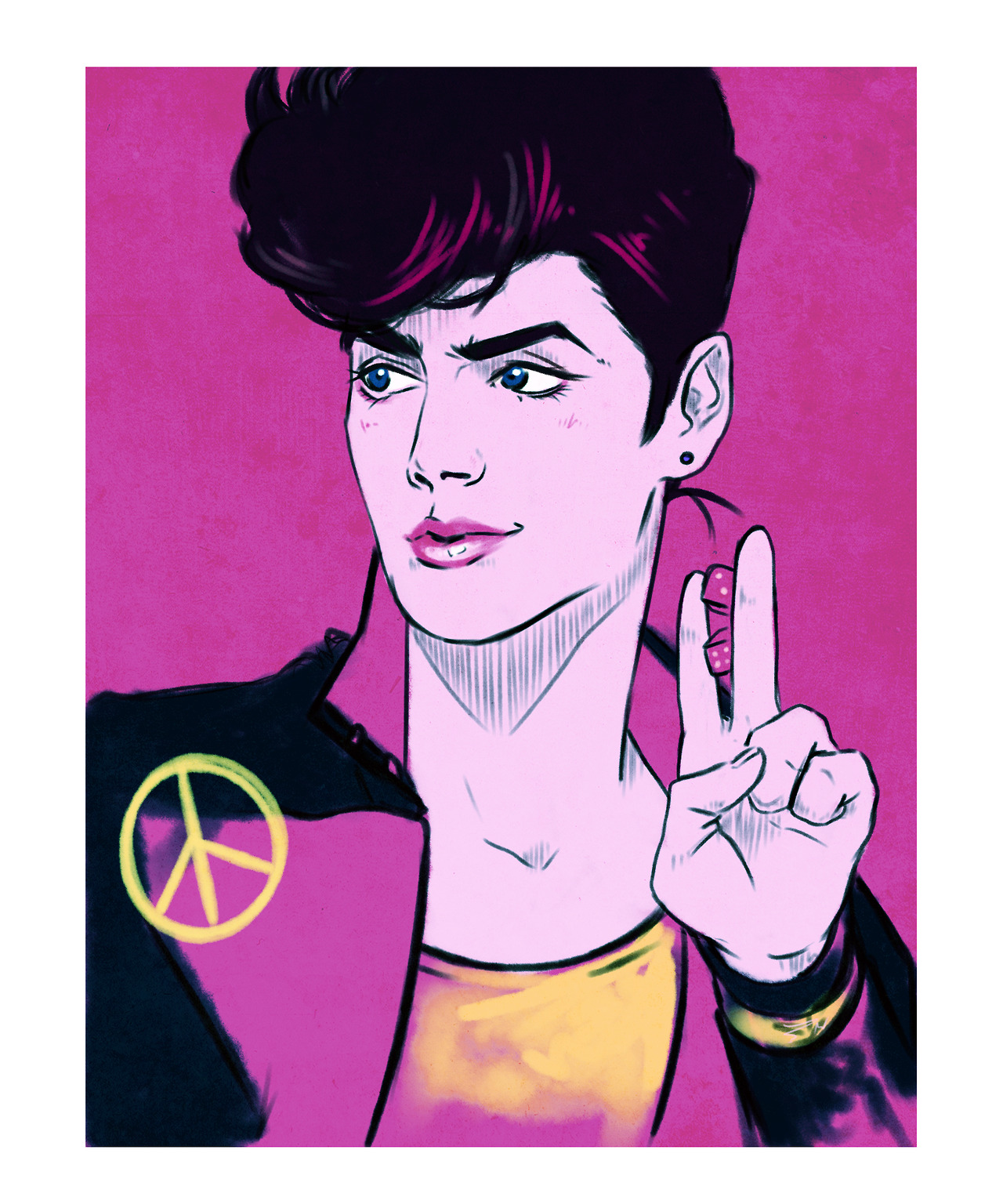gabisart:Josuke wants to play and he’s 100% honest, he swears 👌