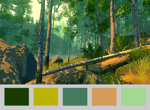 markjeffersons: FIREWATCH  +  color palettes