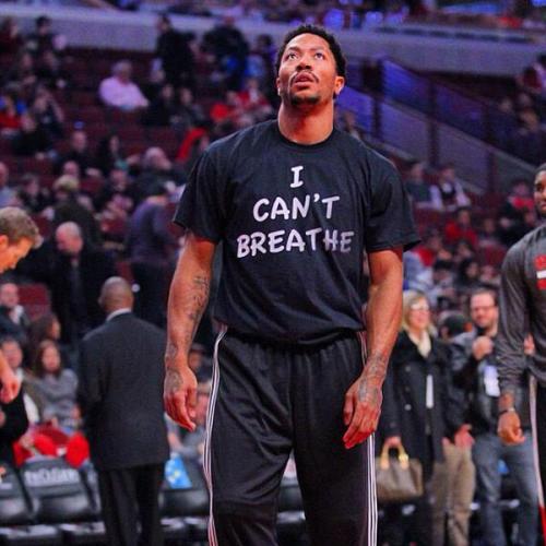 socialjusticekoolaid:  Today in Solidarity (12/7/14): Following in the legacy of athletes like John Carlos, Tommie Smith, and Muhammed Ali, black athletes are representing for the struggle. Action big and small have an impact. Glad to see Derek Rose,