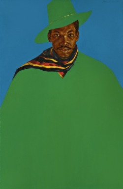 Barkley L. Hendricks (American, 1945-2017), Sir Nelson. Solid!, 1970. Oil on canvas, 46 x 30 in.