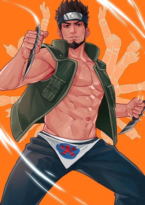 maorenc: Naruto male characters for my Patreon February rewards. Support me on Patreon before end of