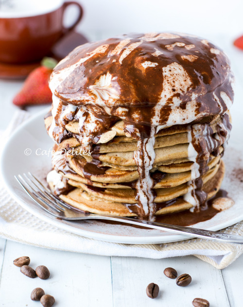 XXX fullcravings:  Cappuccino Pancakes photo