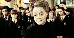 mbthecool:  “Potter belongs in my House! Beneath the disbelief and anger, Harry heard a little strain of pride in her voice, and affection for Minerva McGonagall gushed up inside him.” 