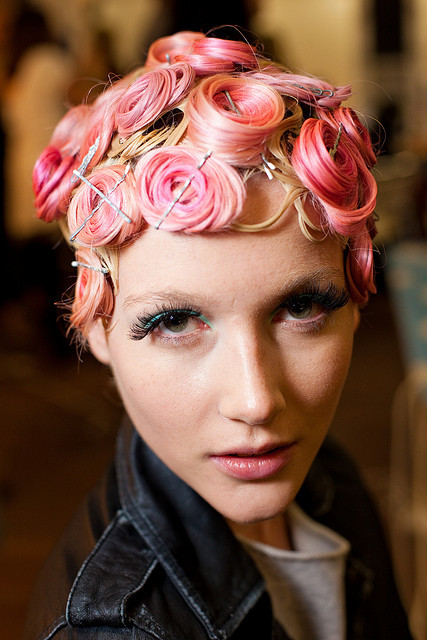 cinle73:  Romance Was Born by dreadfuldan on Flickr. Her hair looks like roses- Pretty