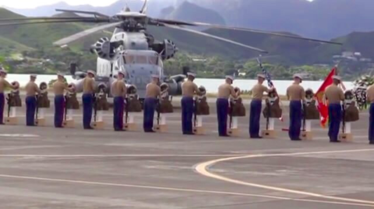 peerintothepast:  Honoring 12 Fallen Marines in Hawaii. Semper Fidelis.  Never Forget
