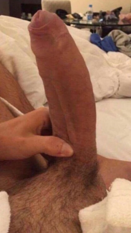 gayguyessex:  This hung & horny fucker lives somewhere near me…..if only there was a glory hole big enough to fit his big thick tool through for me to gag on! 