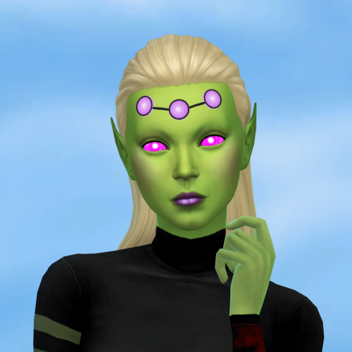 Brainiac Forehead LightsBase game compatible_skin detail_2 variants (linked and unlinked)14 swatches