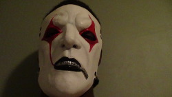my slipknot #4 mask I wore last year for halloween