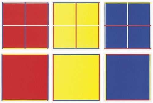 soulhospital:Rot, Gelb, Weiß, Blau — Imi Knoebel, 1995.