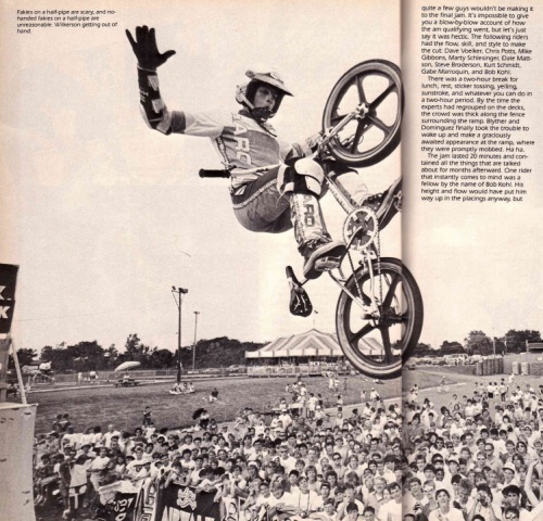 harobmxbikes: bentrims: Fakies need to make a comeback. Ron Wilkerson in 1987. Ron Wilkerson podcast