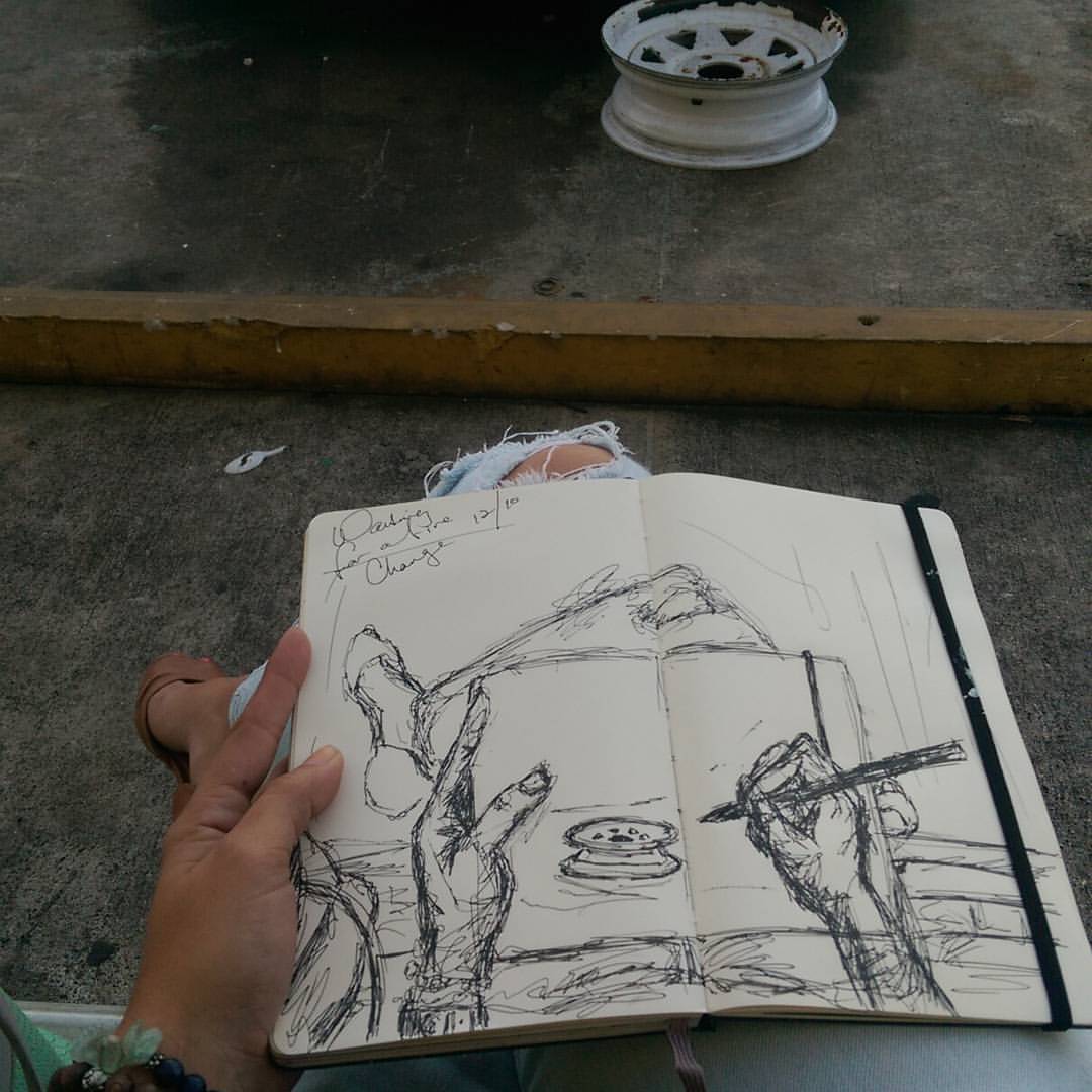 When you’re waiting for a change of tires….
#art #sketchbook #sketching #meditation #drawing #sketching #afternoon #doodle #perspective #myart