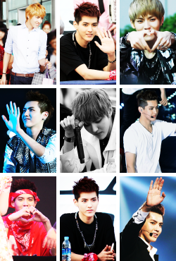 misbefive:  “Because you’re here, everything is just right." - Kris 