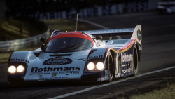 luimartins:  Derek Bell Porsche 956 Le Mans 1986