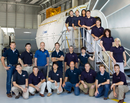 International astronaut candidates at the European Astronaut Centre (by Thom@stro) 28 July 2010.On t
