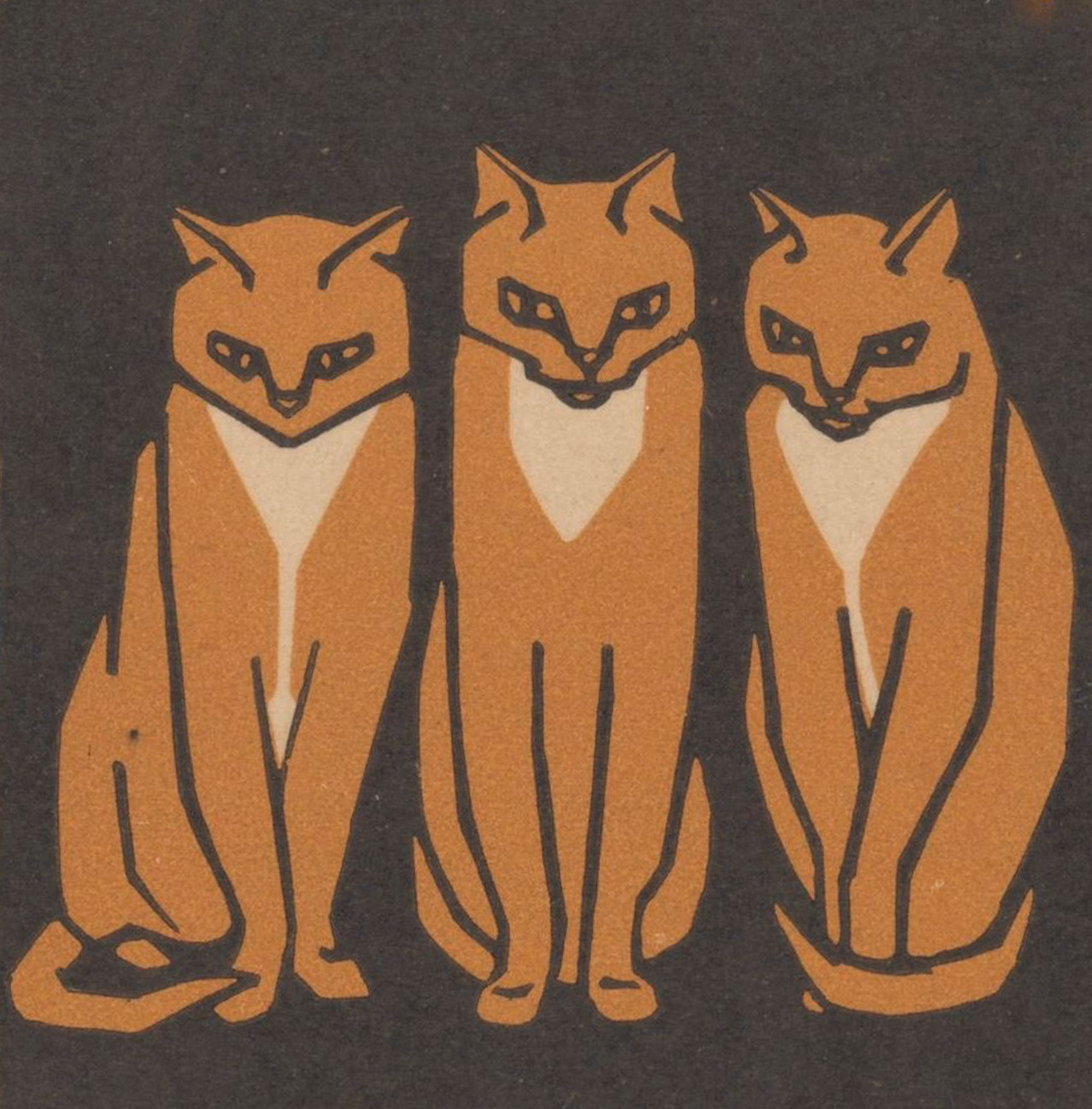 All Cats Constitute The Same Family — clawmarks Drie katten Julie de