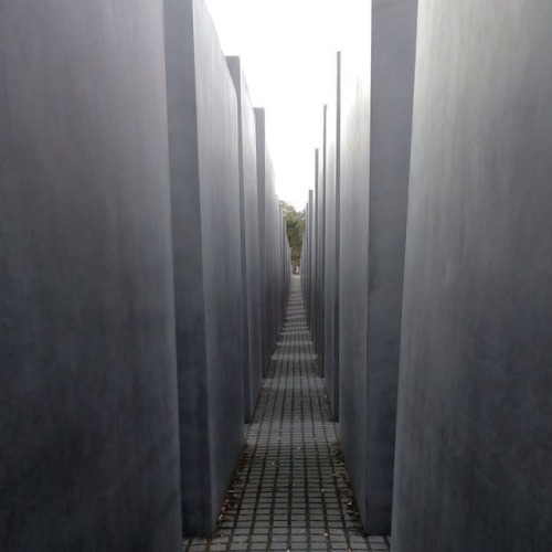 Impressive and creepy and awe-inspiring. #berlin #history #memorial #sightseeing #berlintrip #art #c