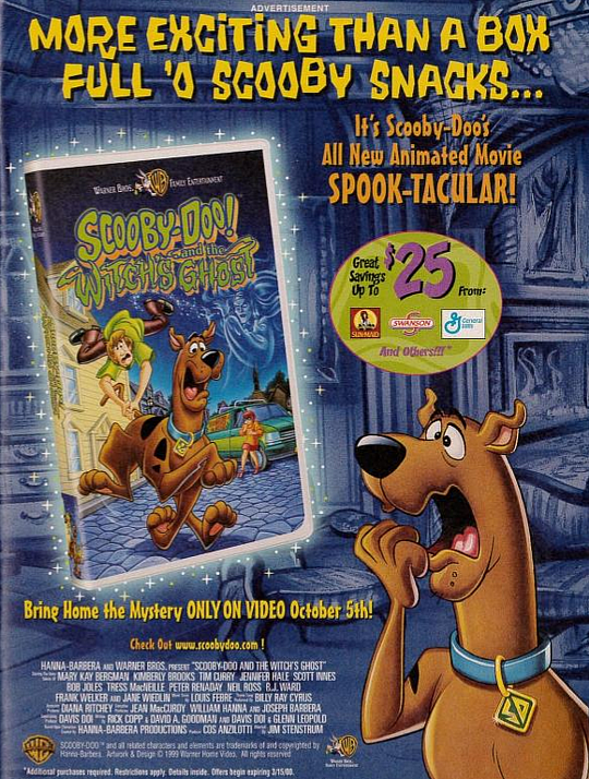 Scooby Doo And The Witch's Ghost Vhs ...