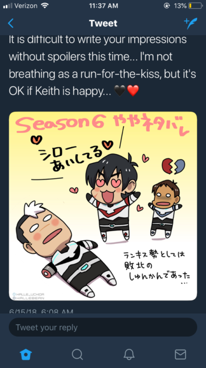 ilovelocust: twinklinglunatic: JDS liked this and I’m howling Keith’s face, omg.