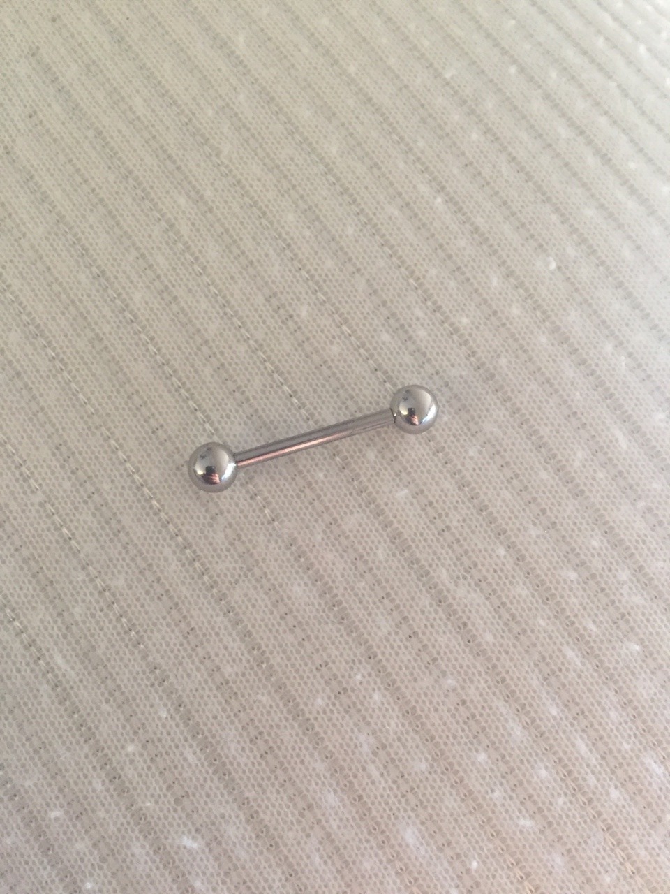 This used to be in my nipple and it fell out. I don&rsquo;t wanna go through