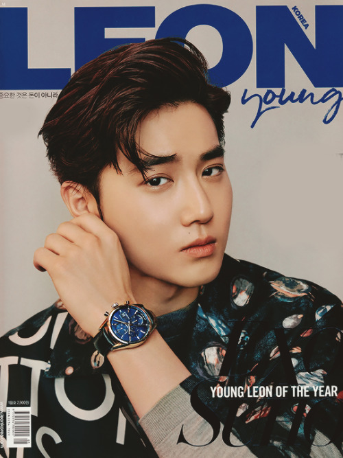 lawlliets:Suho for LEON Korea (Jan 2019) ©