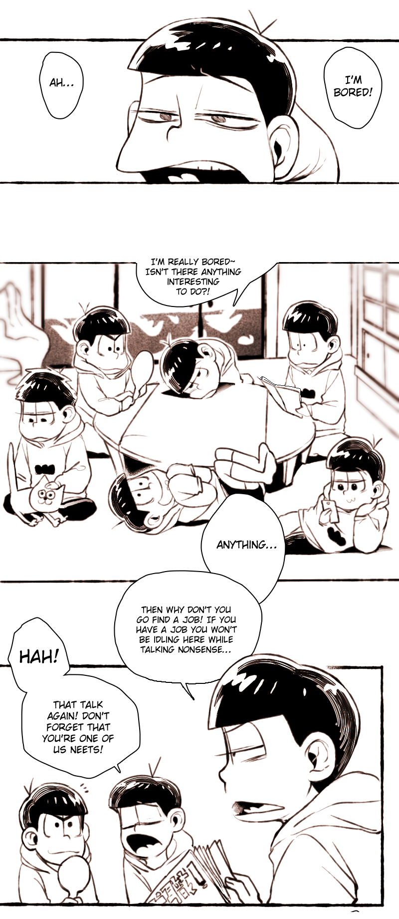 mxccachin:  kidokon-kontsu:  Tittle: The Karamatsu I know (It’s in Chinese)Artist: id=2130530Translation: