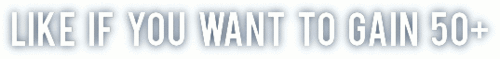 departured:  departured:  Like this photo (Usually gain 30-75). REBLOG it (Usually