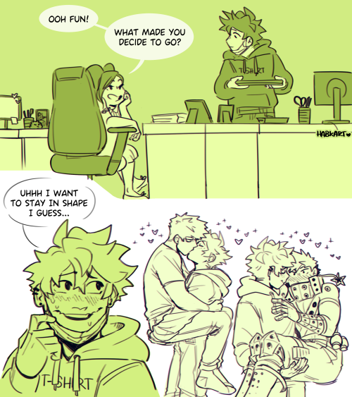 IT!deku Starts Working Out For Reasons
