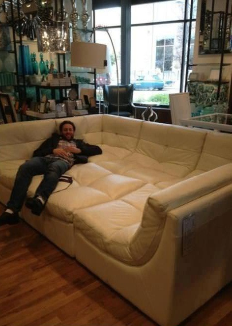 0isin:  acruelultimatum:  think of all the sex you could be having with this couch and by sex i mean lying down alone on it while you watch episodes of your favorite tv shows on netflix   for the comment 