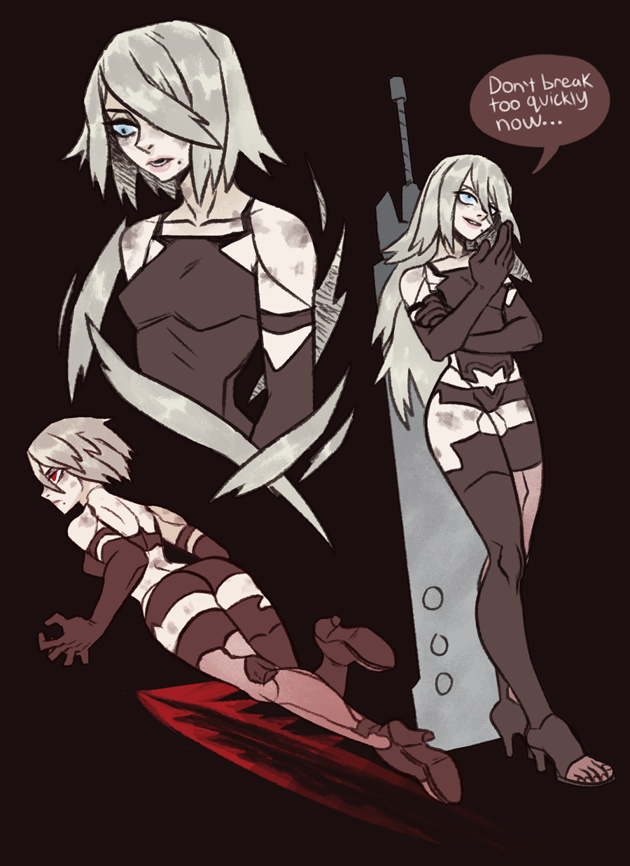 jbillustration:  I know I’m late to the party on this…but I love NieR: Automata
